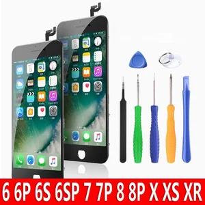 LCD Display For iPhone 6 6S 7 8 Plus X XS XR Screen Replacement HD 3D Touch Digitizer Assembly AAAA  in Pakistan