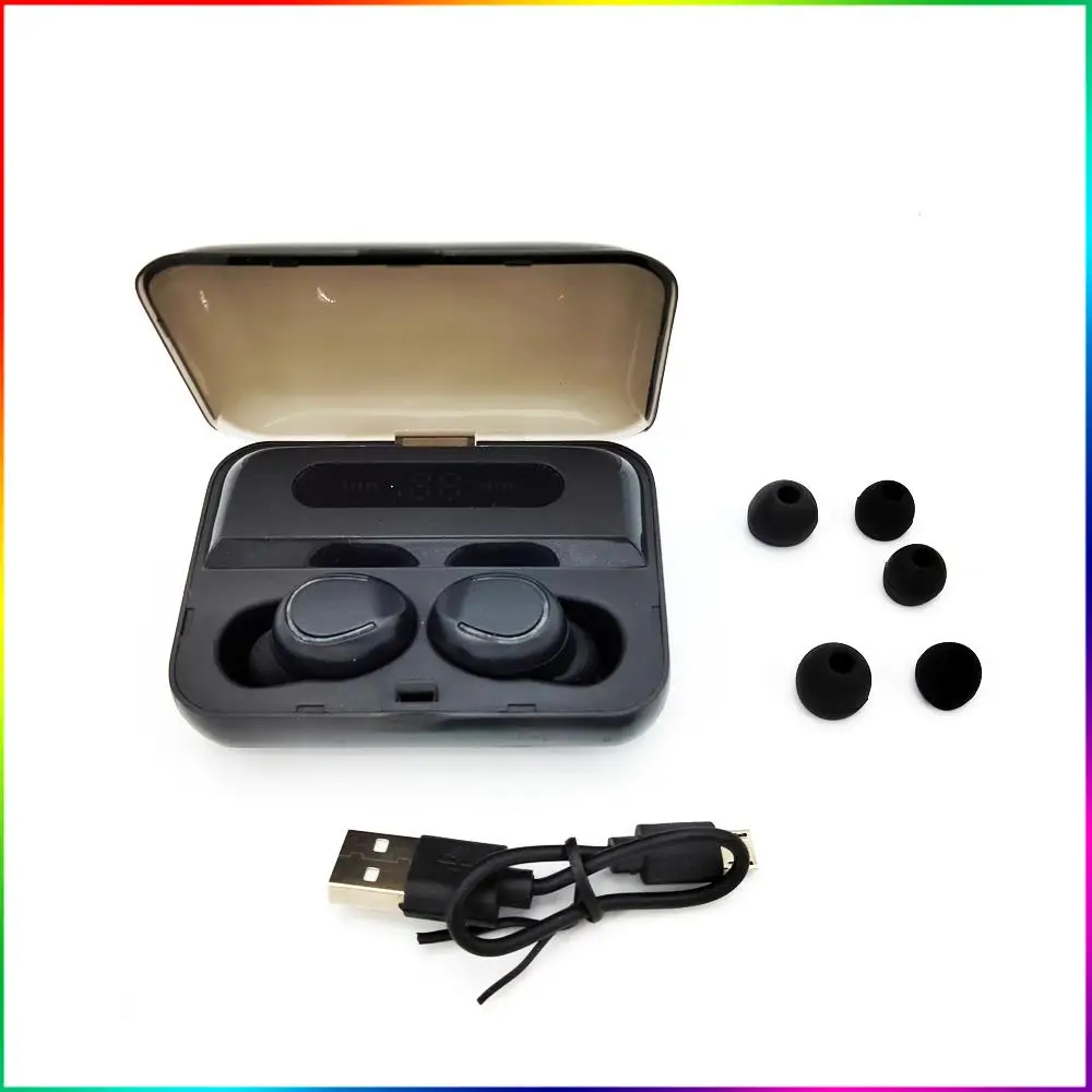 

Bluetooth 5.0 Headset Wireless Earphones Mini Stereo Headphones Noise Reduction