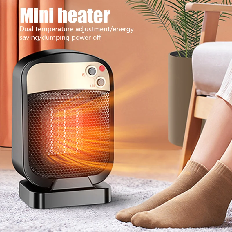 

Зимний портативный Электрический обогреватель 800 Вт, мини-подогреватель воздуха для дома и офиса, энергосберегающий обогреватель