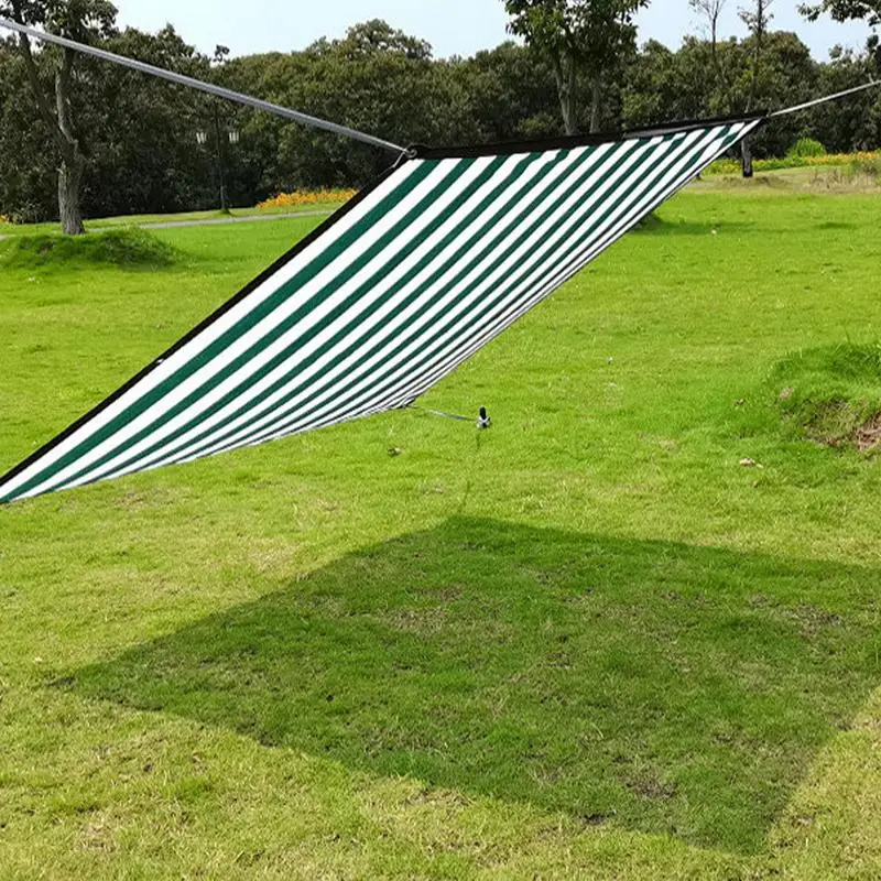 Waterproof Sun Shade Cloth UV Resistant Breathable Sun Shelter With Grommets Outdoor Sun Shade Mesh Tarp For Garden Patio Canopy