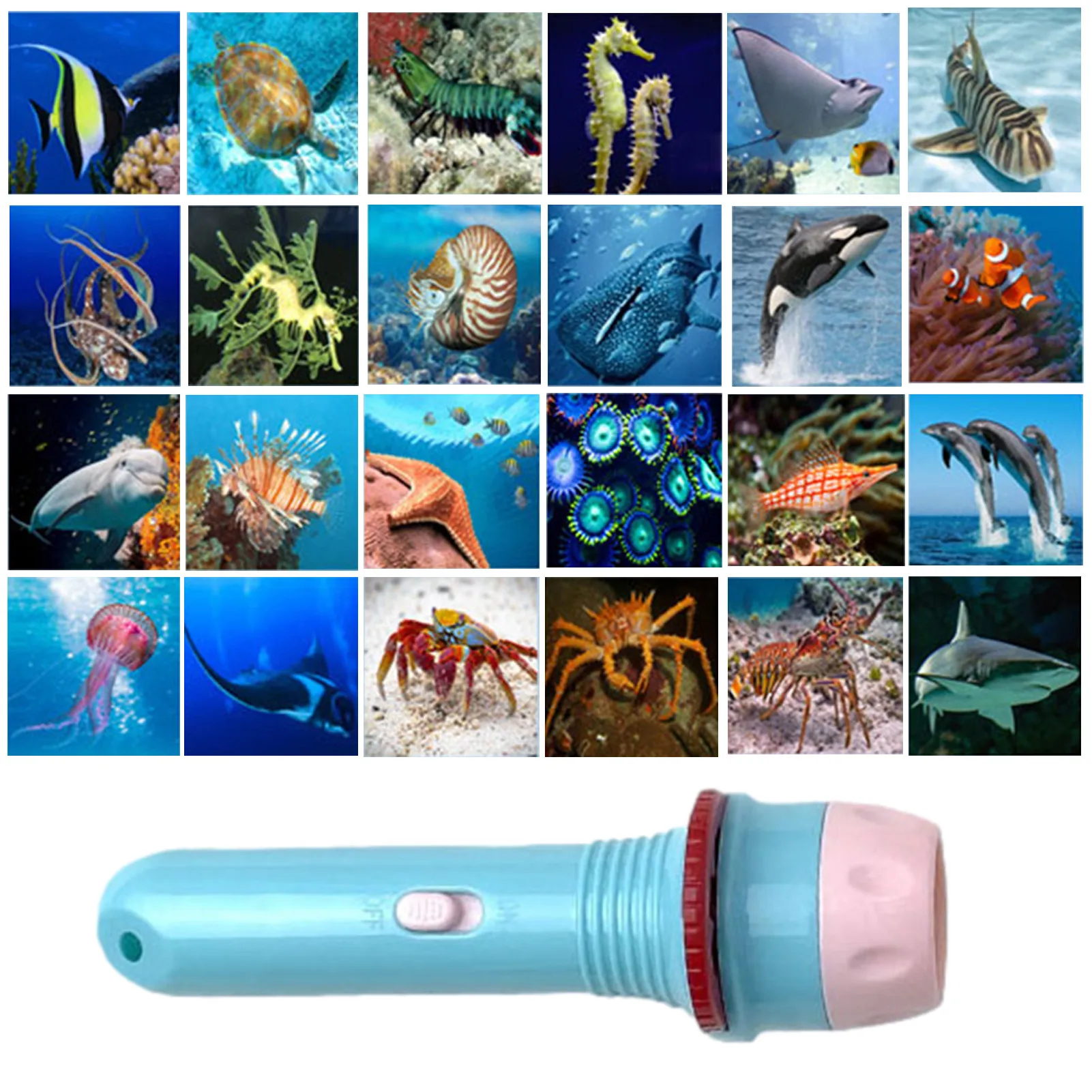 

Flashlight Projector Torch Lamp Toy Cute Cartoon Creativity Toy Torch Lamp Flashlight Projector Toy Baby Sleeping Story Book