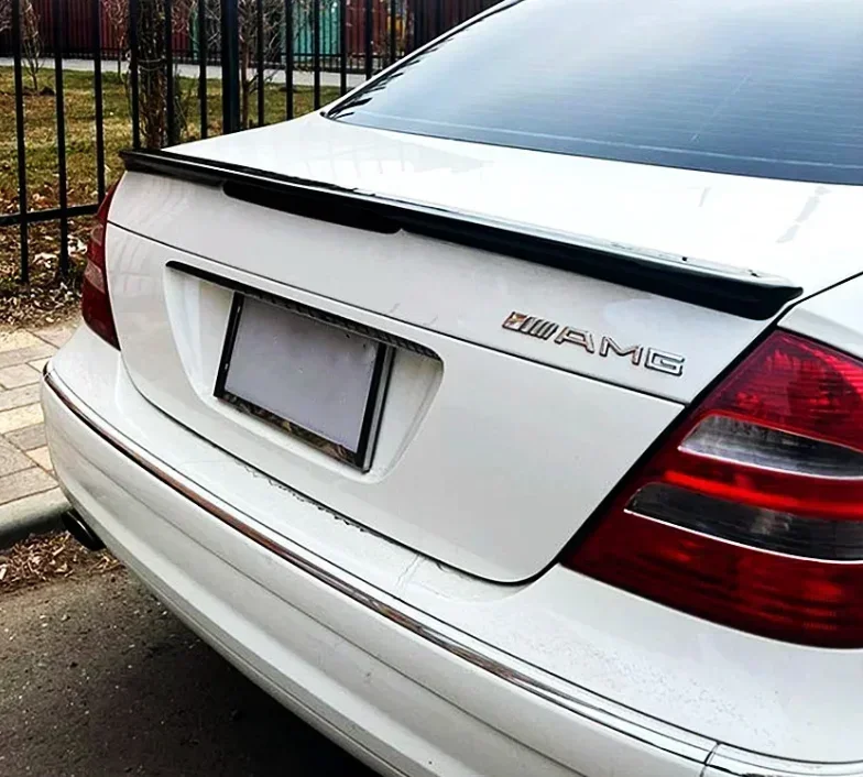Задний спойлер багажника автомобиля внешняя часть задний крыло для Mercedes-Benz W211
