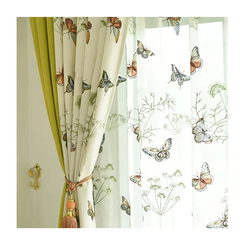 Светильник Роскошные Современные Простые шторы для гостиной спальни столовой