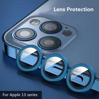 for iphone 13 pro 12 pro max 11 pro shockproof metal glass camera lens protector mobile phone rear camera accessories