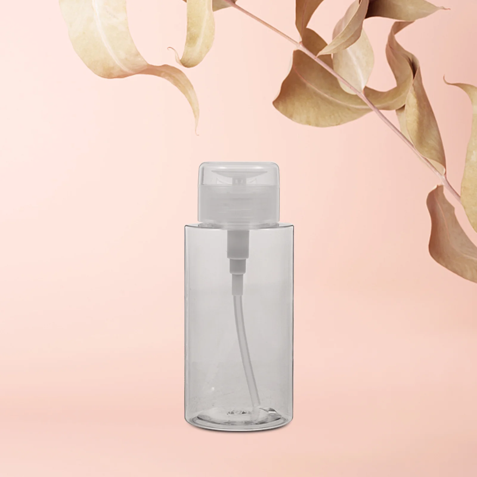 

Remover Bottle Dispenser Pump Nail Polish Makeup Down Push Empty Liquid Press Jar Travel Bottles Container Nails Rubbing Top Oil