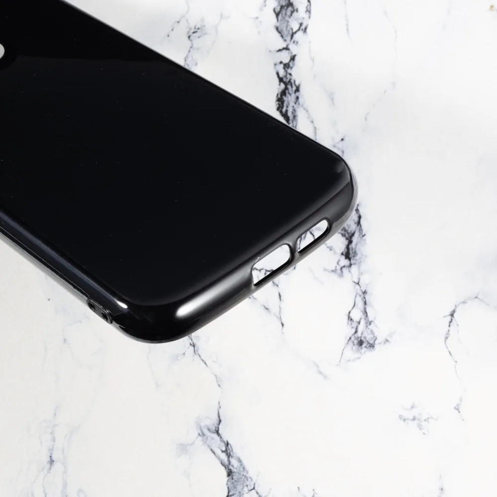 Transparent Phone Case for Caterpillar Cat S52 S 52 Soft Black TPU Case for Caterpillar CAT S52 S 52 with Temepred Glass Cat S52