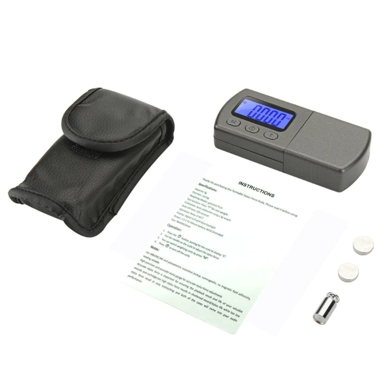 Мини-стилус Force цифровой проигрыватель тестер шкалы силы стилуса 0 01 г/5 00 г