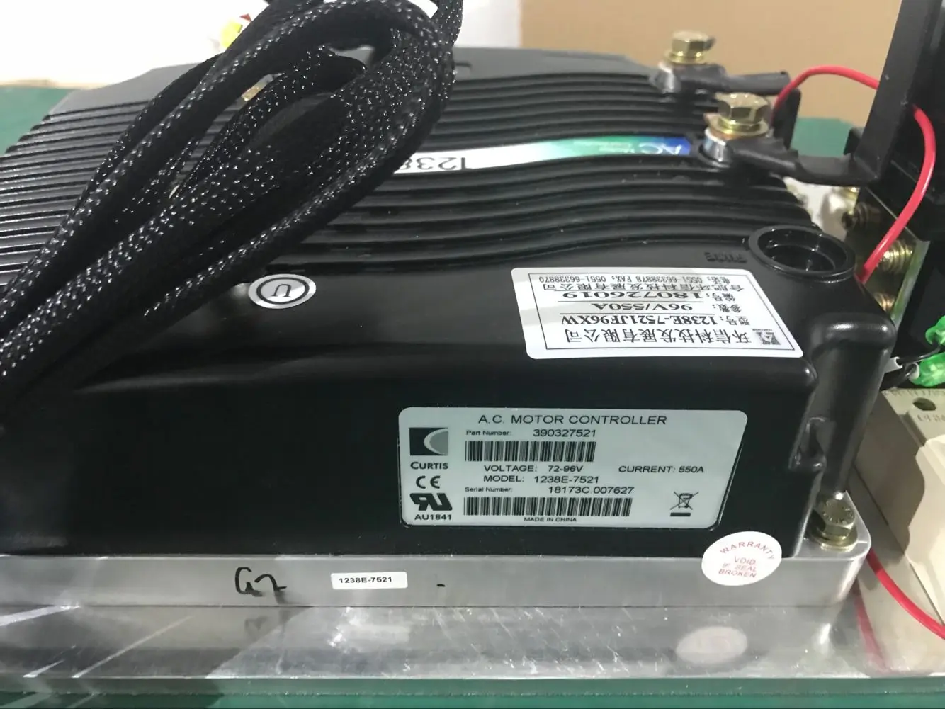 Контроллер переменного тока 550 а 48 в 80 96 двигатель для высокоскоростных и