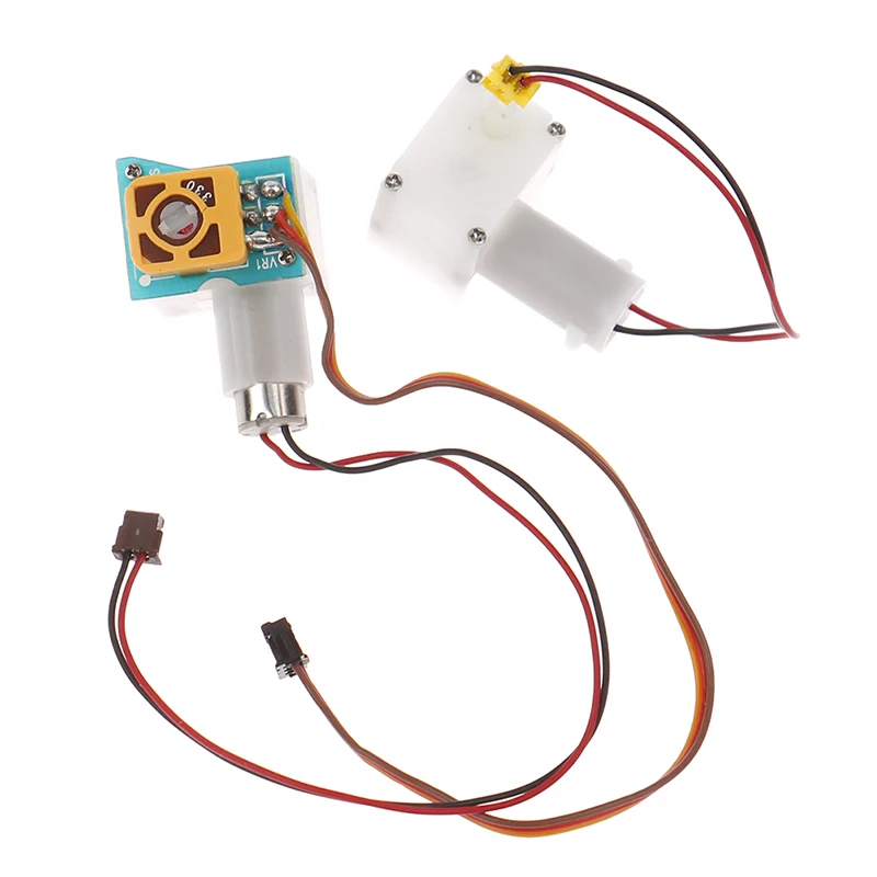 

1PC High Quality Worm Gear Motor 714 Coreless Motor DC 1.5V-3V Micro Mini Steering Gear Gearbox
