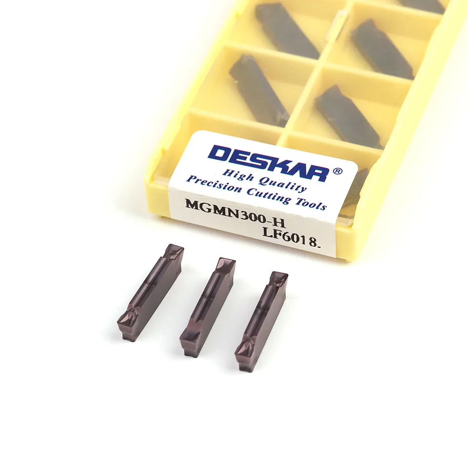 

DESKAR MGMN300-H MGMN400-T MGMN300-T MGMN400-H Slotted carbide insert CNC cutting tool Slot turning tool for stainless steel
