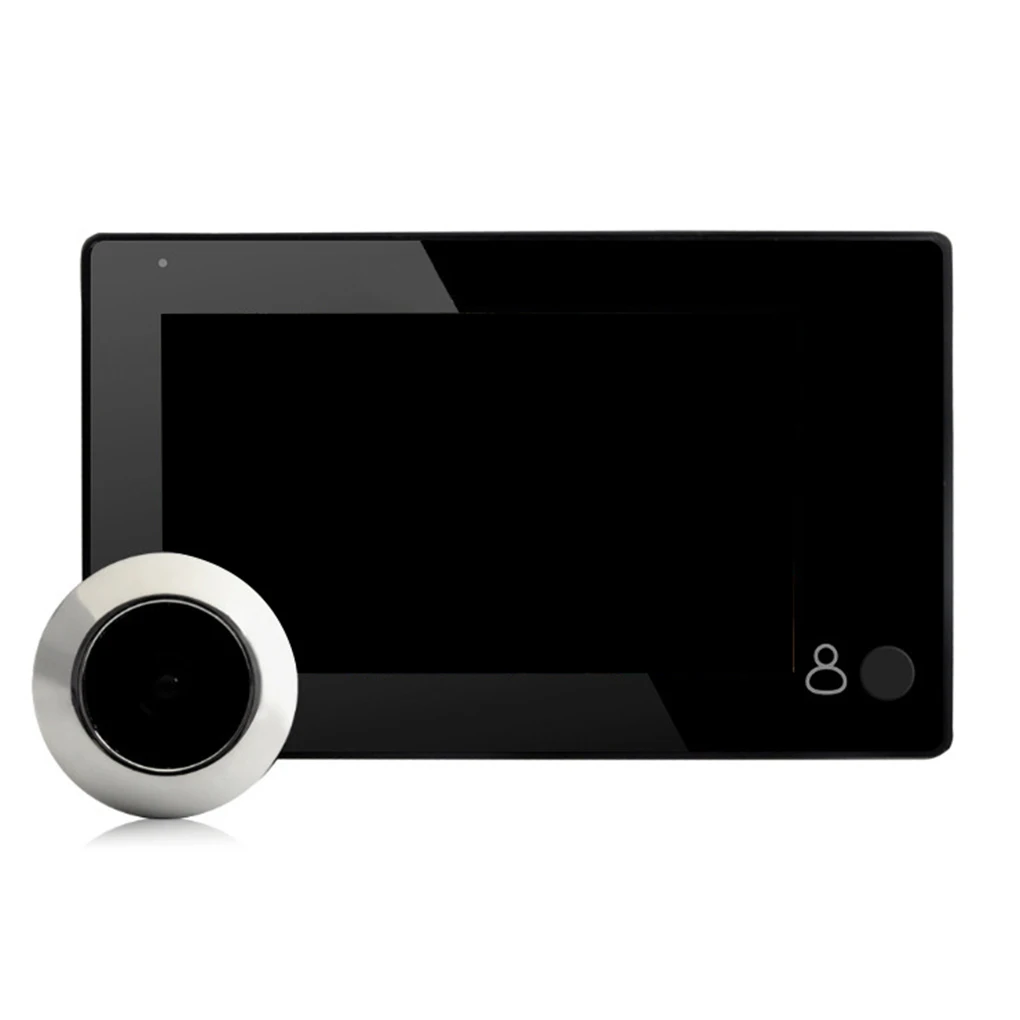 

43CH 4 3 Inch TFT Display Electronic Peephole Viewer Digital 145 Degrees Wide Angle Wireless Door Camera