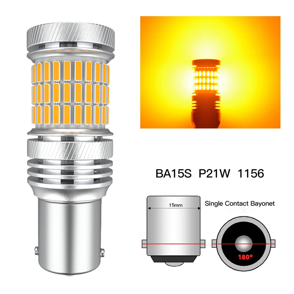 

Светодиодсветильник лампа Canbus 1156 T20 T25 PY21W WY21W P27W для Vw Passat b6 cc b5 b7 b8