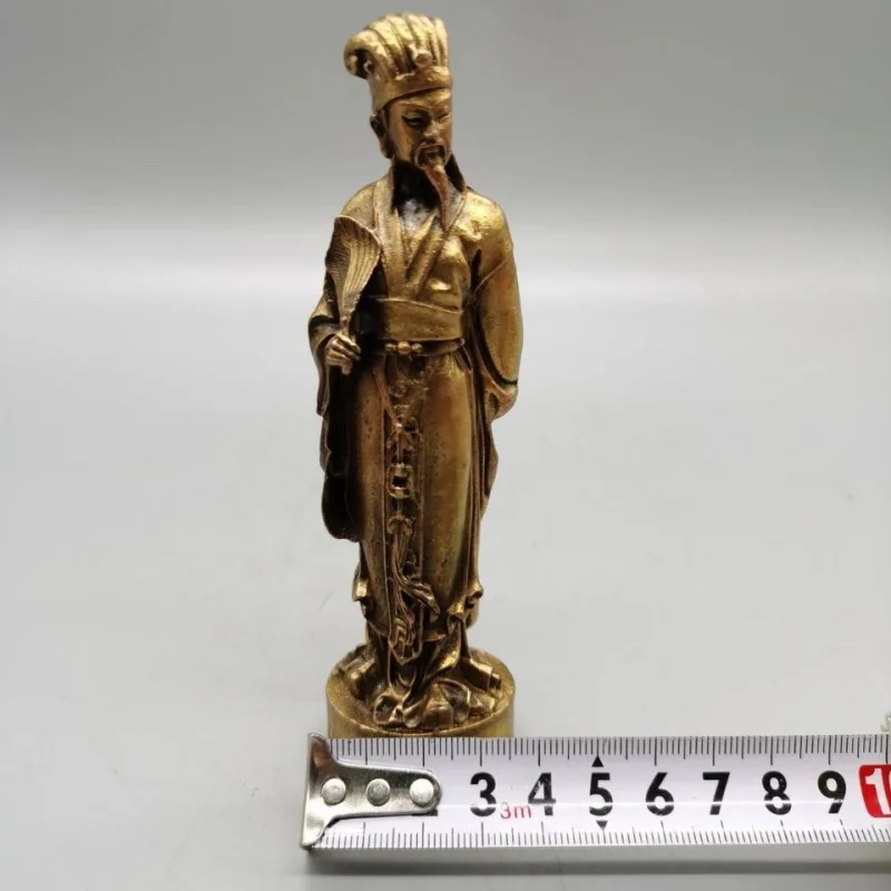 Zhuge Liang Украшение персонажа Kong Ming Mr. Статуя Антикварная антикварная отделка