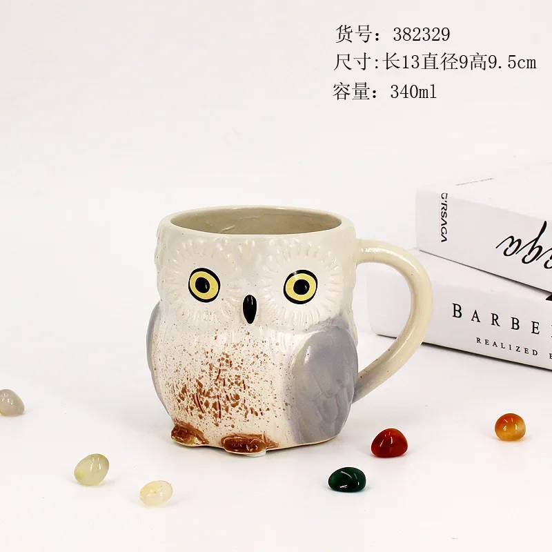 

Керамическая кружка с совой