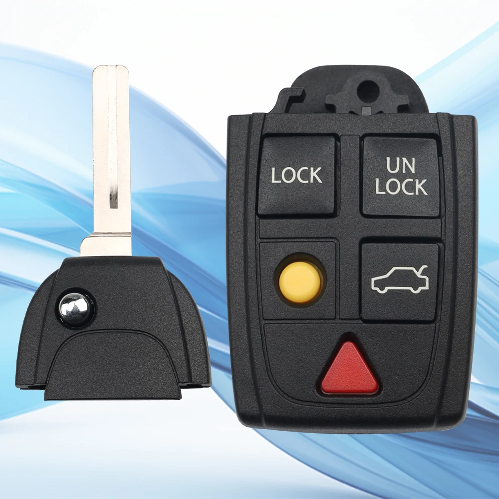 

Leo для Volvo XC70 XC90 S60 S70 S80 V70 2004-2015 315 МГц ID: 48CHIP 5 кнопок автомобильный откидной дистанционный ключ с паролем FCC: LQNP2T-APU