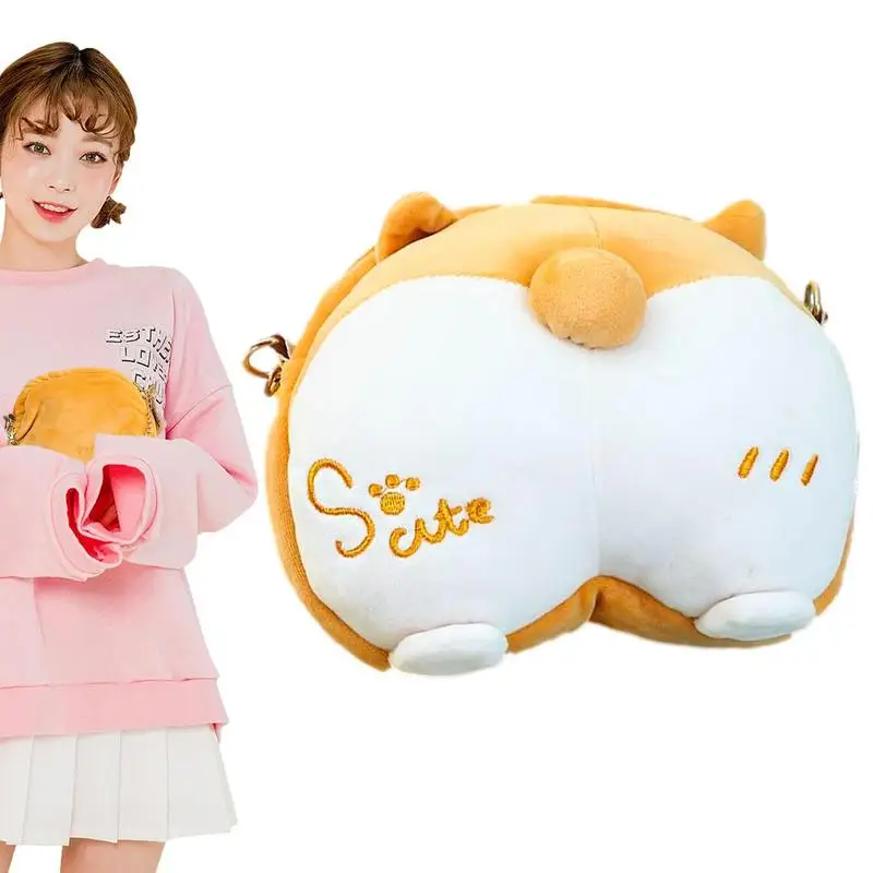 

Premium PVC Hot Water Bag Portable Cute Plush Rabbit Hot Water Bottle Student Hand Warmer with Leak-proof Screw Cap Random Color