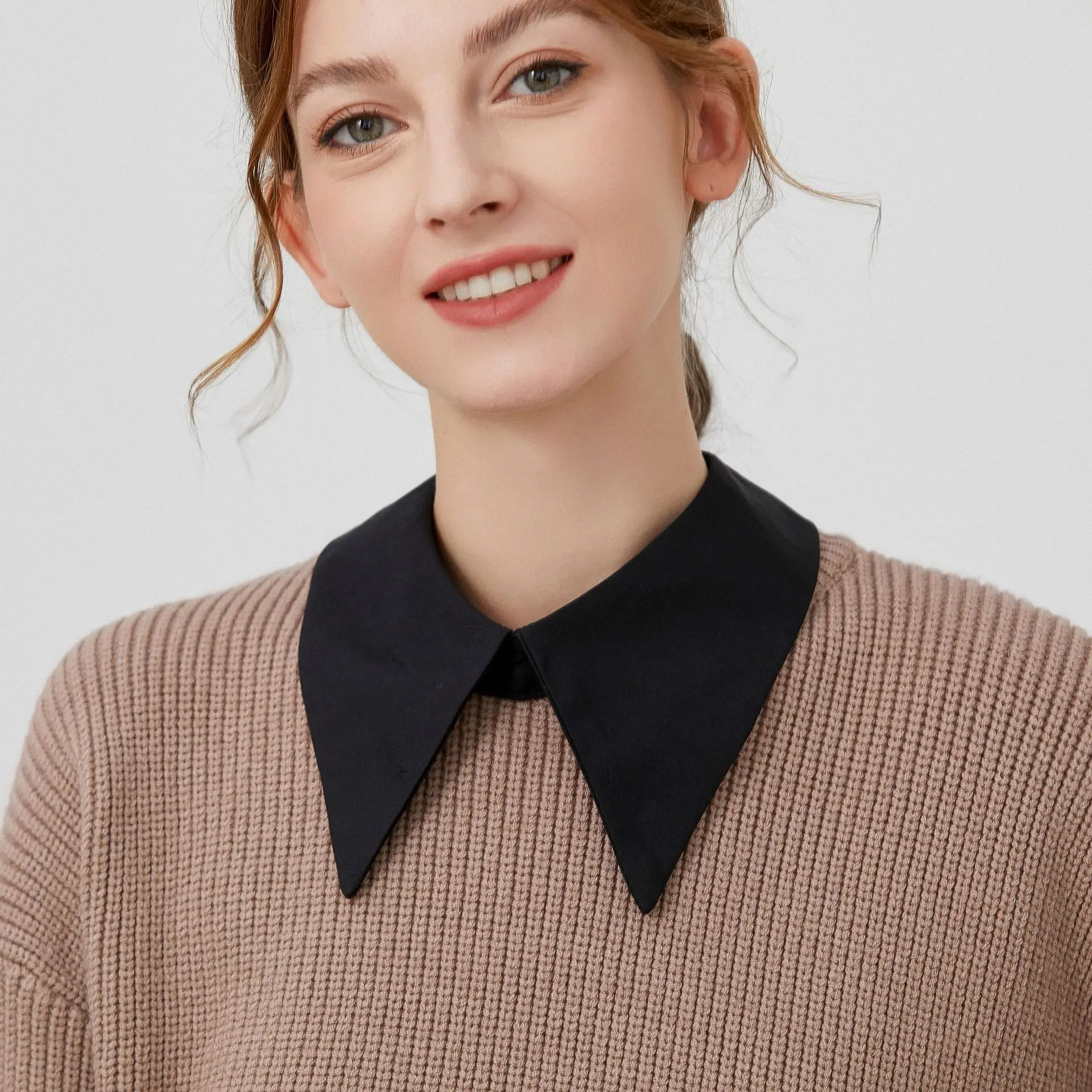 Korean Fake Collars for Women Shirt Necklace Choker Flase Collar Shawl Girls Removable Dress Detachable Collars Faux Collar