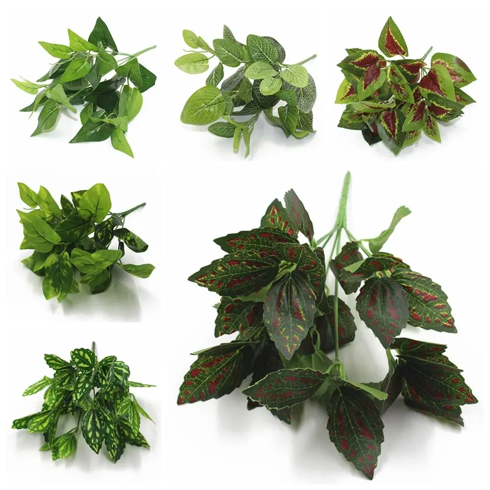 

Supplies Home Decoration Shopwindow Ornament Plant Wall Lifelike Greenery Leaves Artificial Plants Simulation Foliage