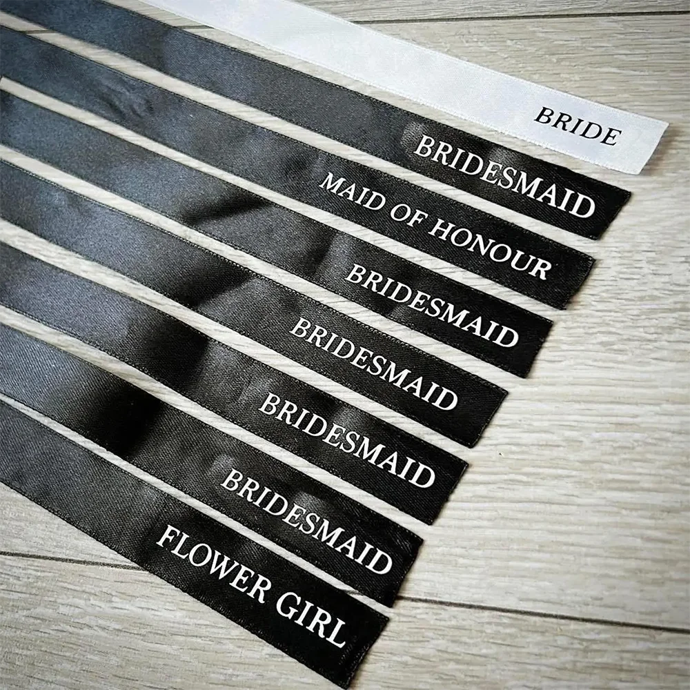 Свадебные ленты для подружек невесты HGDTFF