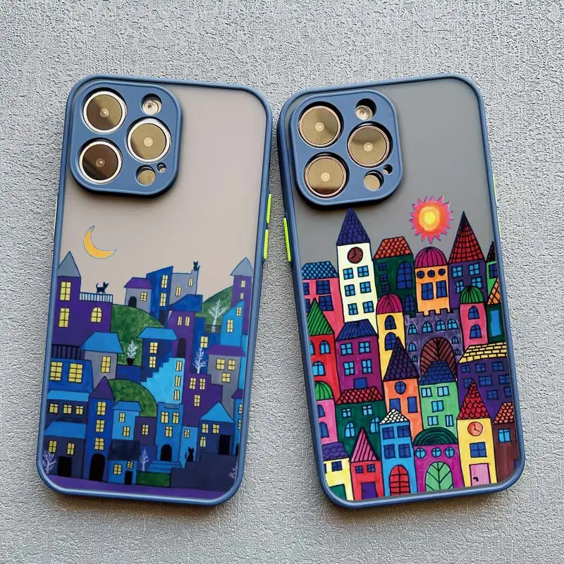 Ударопрочный чехол для iPhone 15 14 13 12 11 Pro Max Mini X XR XS 7 8 Plus SE 2020