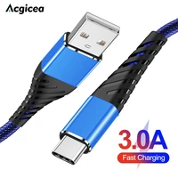 usb type c cable usb c mobile phone fast charging usb charger cable for samsung galaxy s9 huawei mate 20 xiaomi mi 5x usb type c