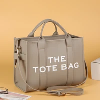 large women tote bag pu designer leather handbags fashion lady shoulder crossbody bags casual big purses luxury shopper 2022 new