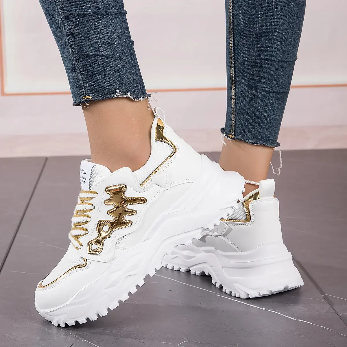 Женские Дышащие Кроссовки Для Бега Спортивная Повседневная Прогулочная Обувь