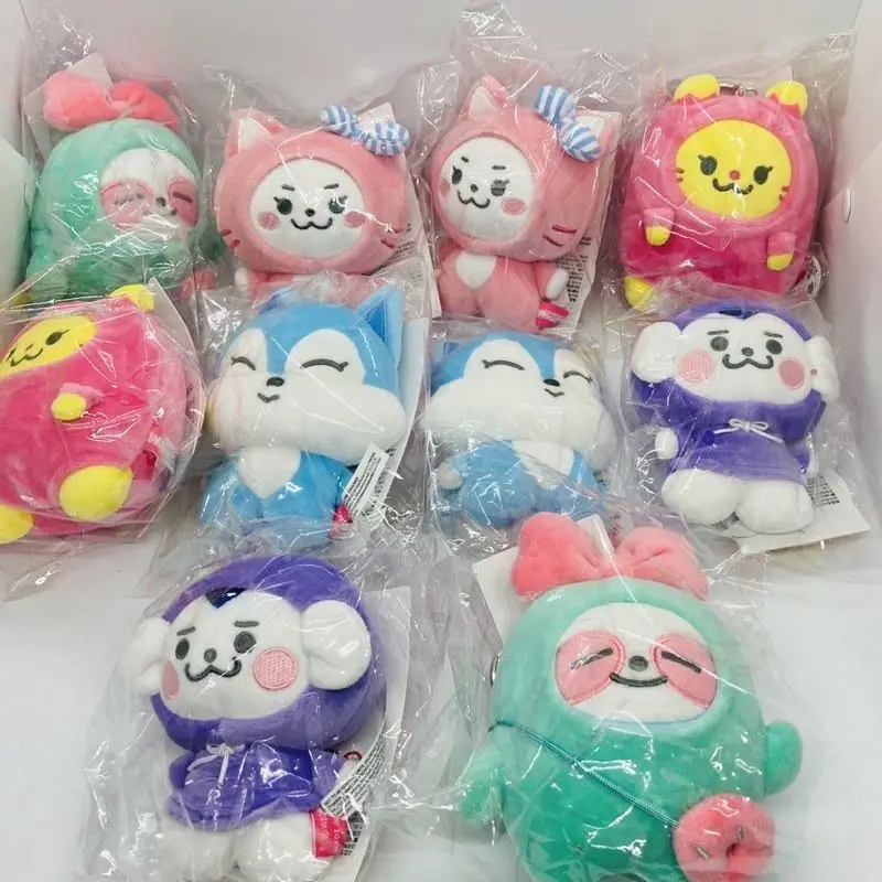 

Kawaii Itzy Plush Wdzy Yuna Lia Yeji Ryujin Chaeryeong Dolls Cartoon Cute Stuffed Plush Toys For Fans Gift