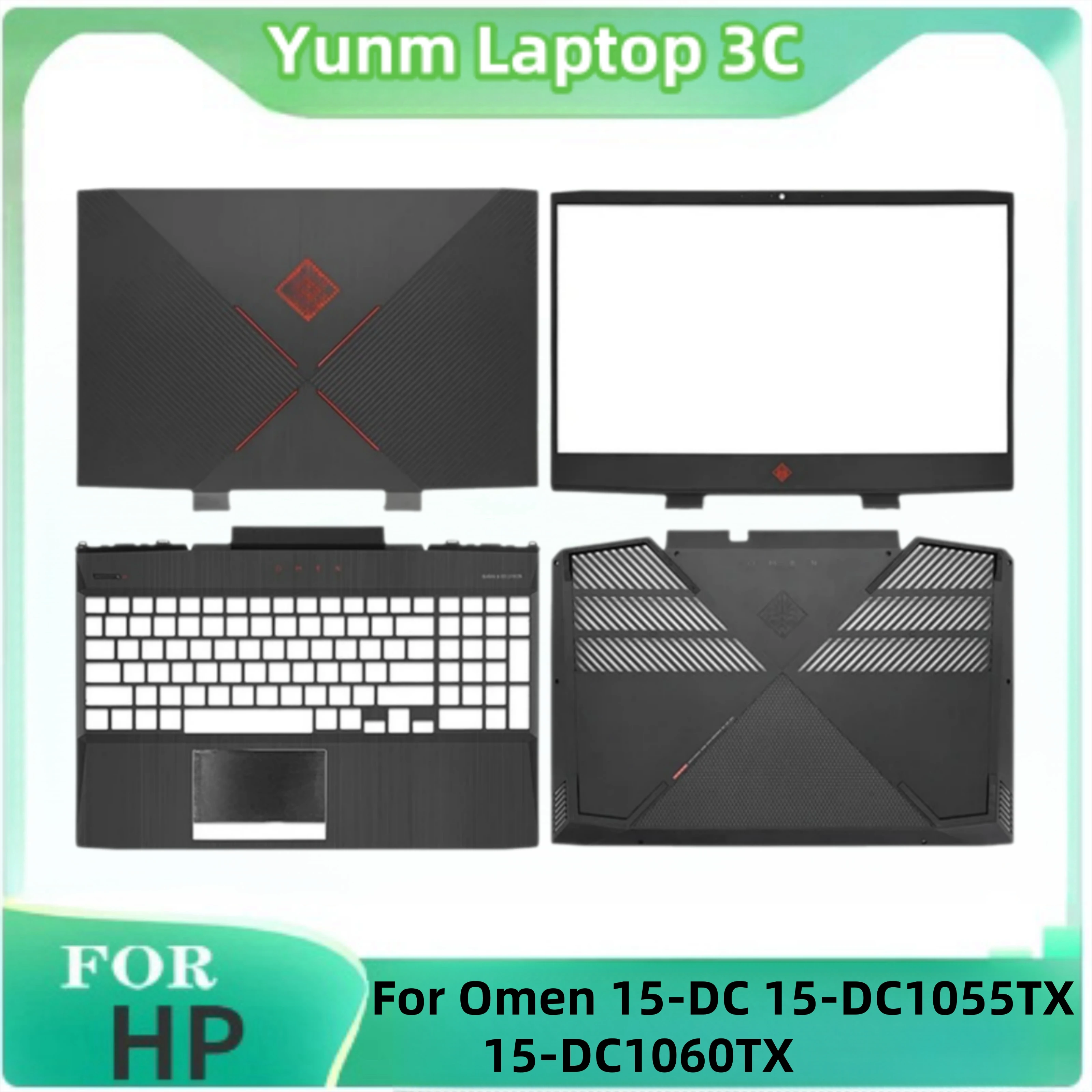 Новинка для ноутбука HP Omen 15-DC 15-dc1055TX TPN-Q211 Series задняя крышка передняя панель
