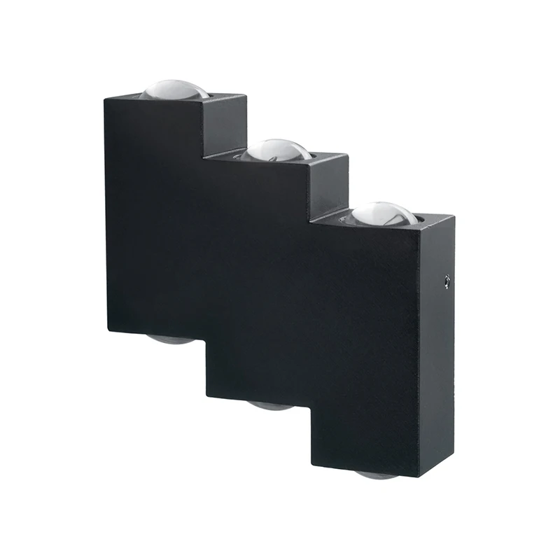 Светильник уличный светодиодный Feron DH110, 6*1W, 600Lm, 4000K, черный 11704