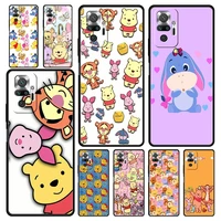 disney the winnie pooh anime phone case for xiaomi redmi note 11 10 8 pro 10s 9s 9 9t 8t 9c 9a 8a 7 k40 gaming k50 11t 5g cover