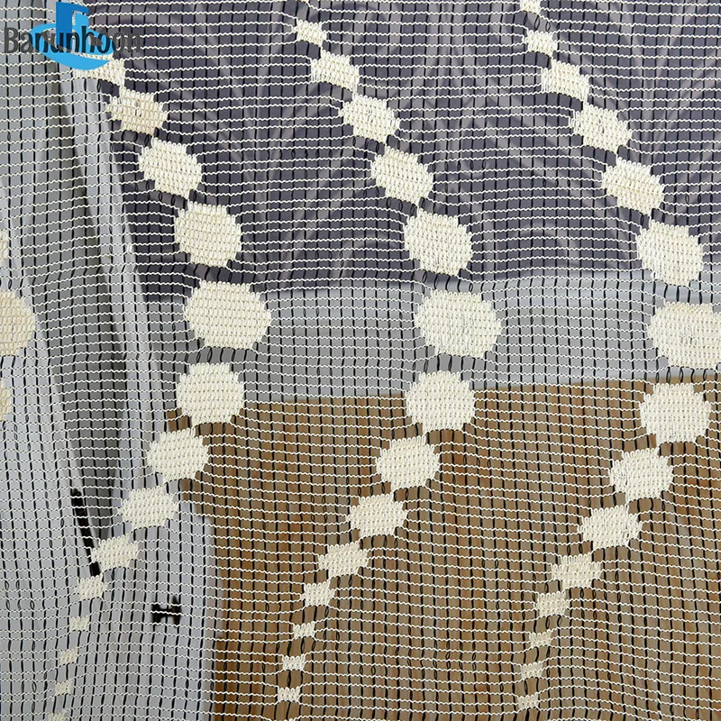 Новинка 2019 тканые современные Кружевные Полые занавески для окна из тюля спальни