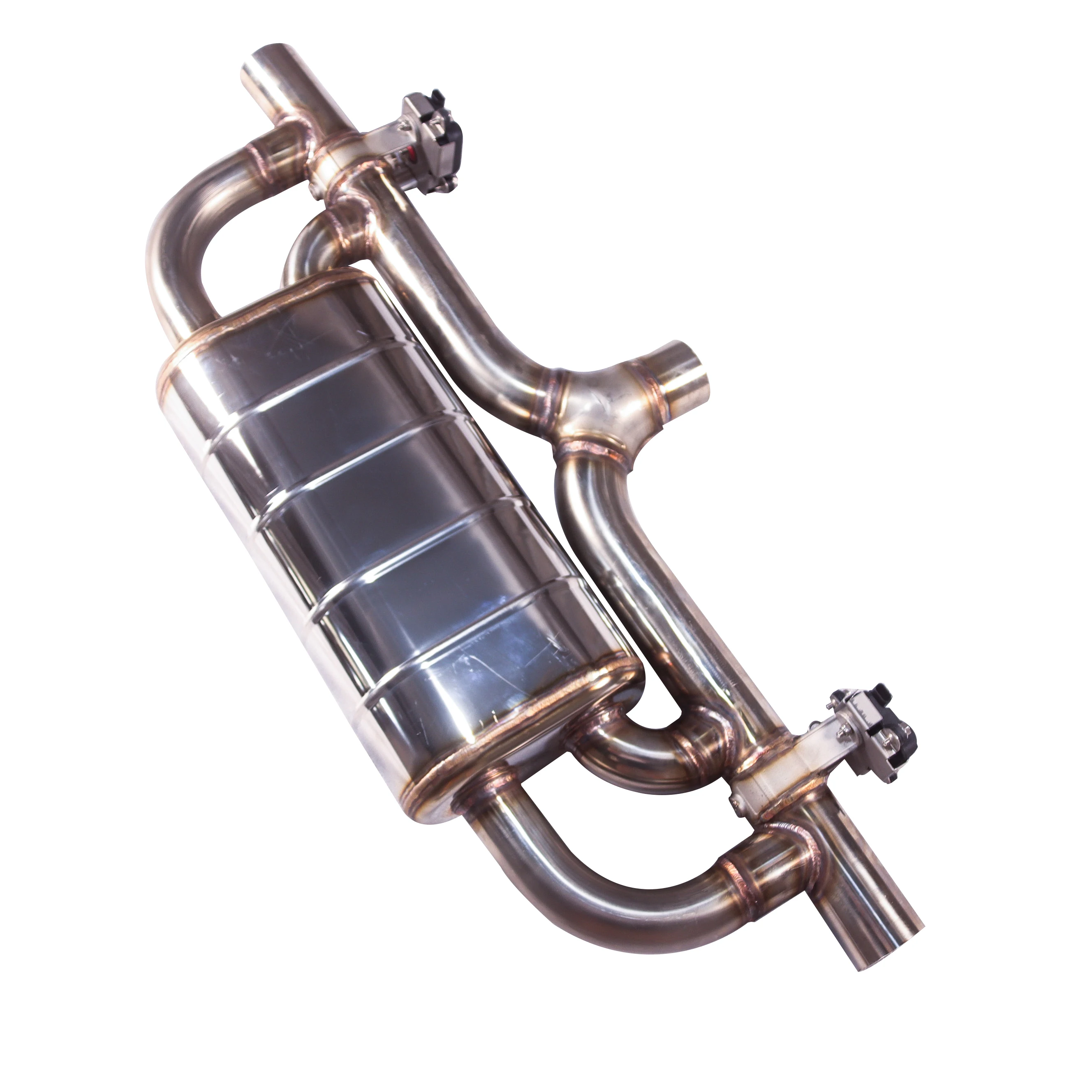 

[Продукт на заказ] Для 2,0 2,5 3,0-дюймового электрического выпускного клапана с двойным выходом, глушитель дистанционного управления, барабан клапана