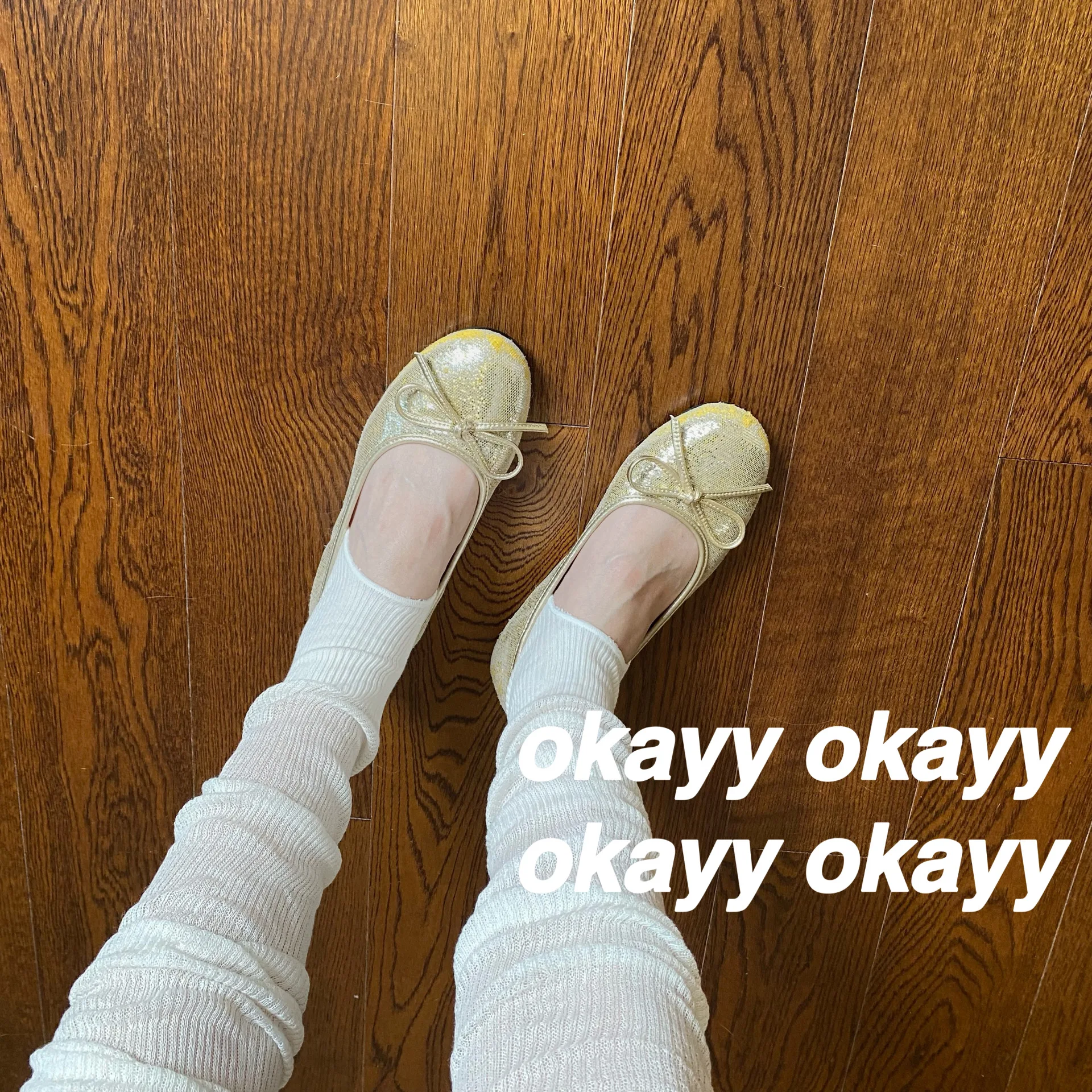 Балетки Sle Stepping Heel тонкие прозрачные ворсовые носки чулки выше колена шелковые