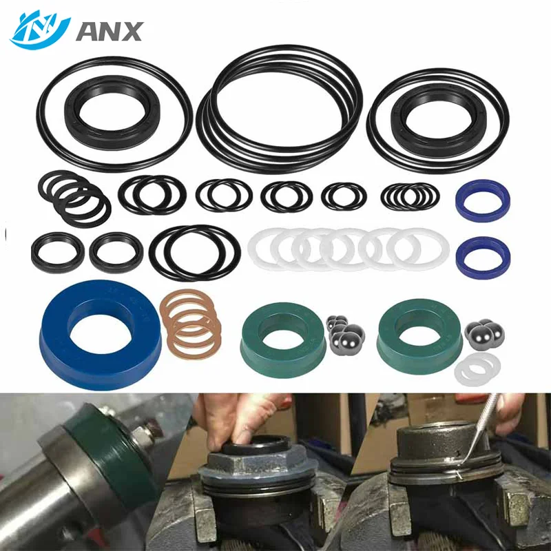 ANX 328.12031 Seal Replacement Kit for Sears Craftsman Hydraulic Floor Jack 2 Ton (59 PCS)