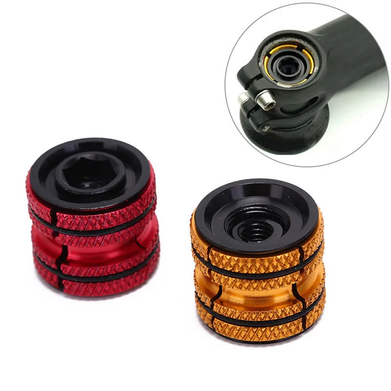 

MTB Bike Headset Expander Plugs Replacement Parts Road Mountain Bicycle Alloy Headset Expander For 28.6mm Carbon Fiber Fork