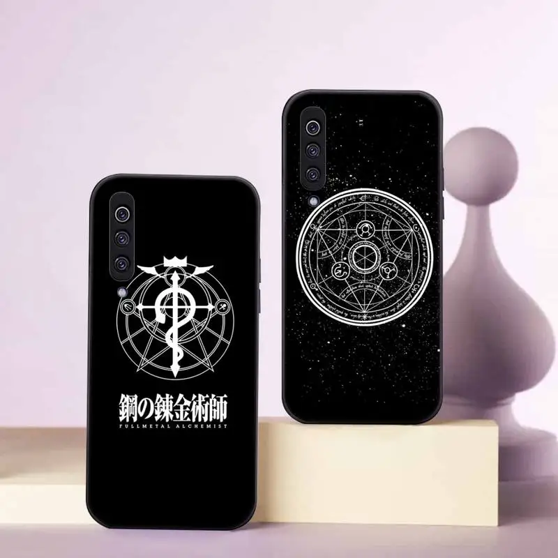 

Anime Fullmetal Alchemist Phone Case For Samsung A51 A32 A52 A71 A50 A12 A21S S10 S20 S21 Plus Fe Ultra
