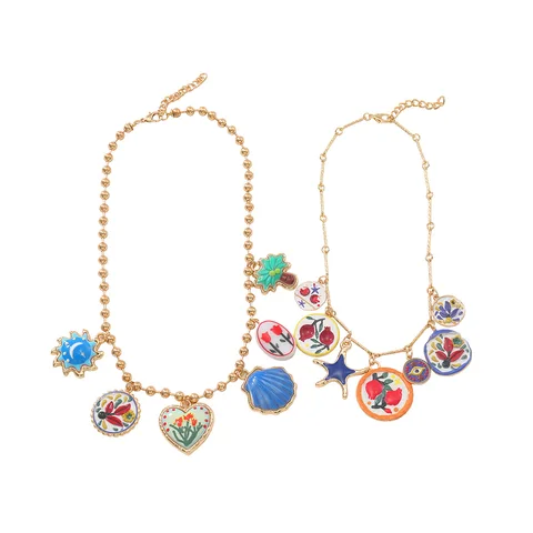 Женское ожерелье Pauli Manfi Ocean Love