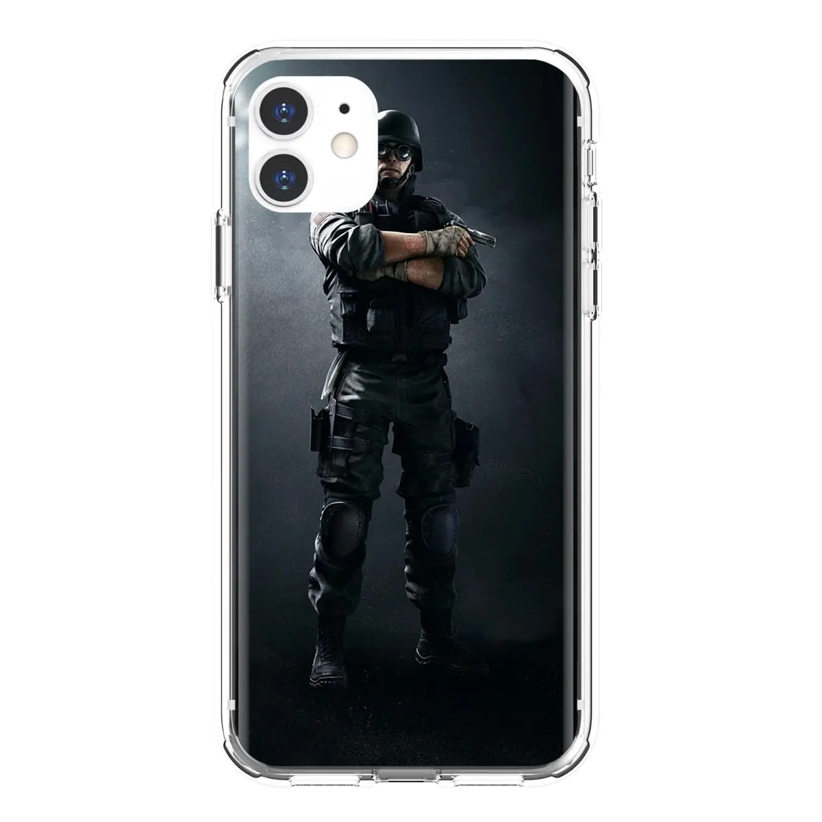 Для iPhone 10 11 12 13 Mini Pro 4S SE 5C 6 6S 7 8 X XR XS Plus Max 2020 Радуга-шесть-осада чехол для телефона |