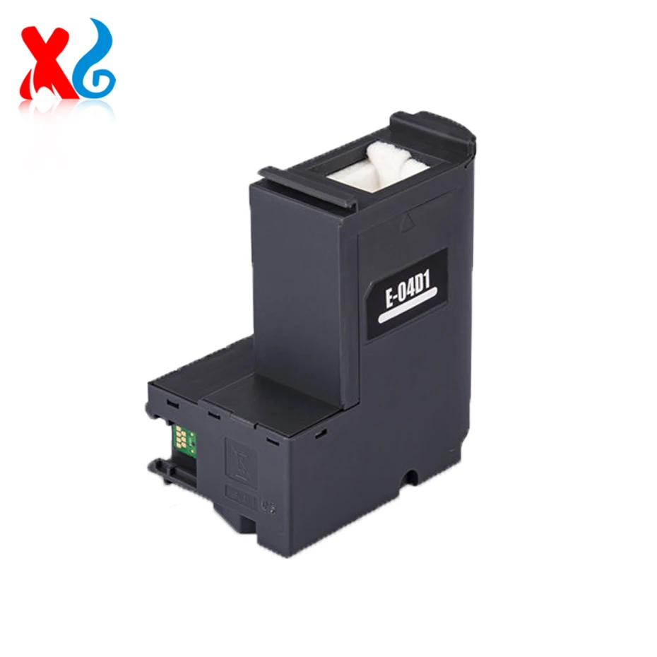 Фото 10 шт. E-04D1 T04D1 C13T04D100 Контейнер для отработанных чернил для EPSON L6160 L6168 L6170 6176 6170 6171 6598 6460 6276 14158 ET2750 ET-2700 №2