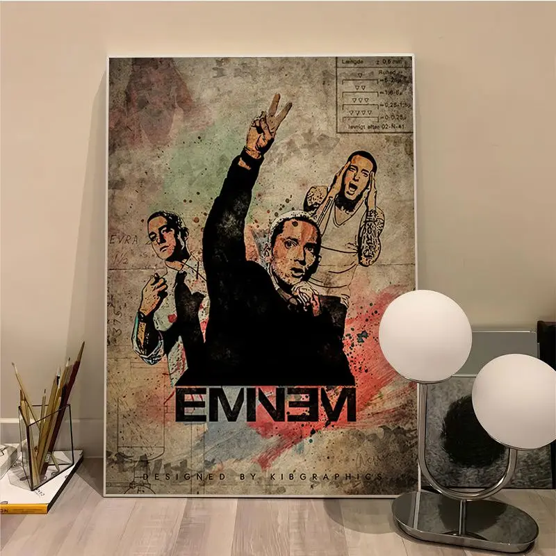 8 мил эминеем хип-хоп Рэперы хорошего качества принты и постеры для гостиной бара