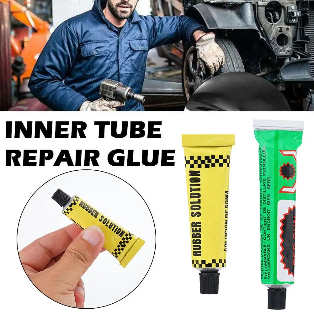 

3PCS Tire Tyre Repairing Glue Car Motorcycle Bike Wheel Repairing Inner Tube Puncture Rubber Glue Tools Auto Accessories