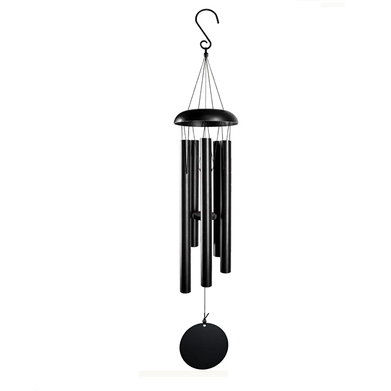 Retro Metal Wind Chimes Aluminum Tube Music Wind Chimes Ornaments Room Decoration Nursery Decoration Hanging Decorations images - 6