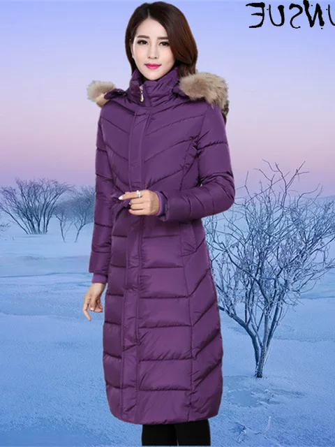Hooded Fashion High Quality clothes Women's Winter Jacket Slim Warm Coat Female Down Cotton Woman Parkas Ropa Zjt327