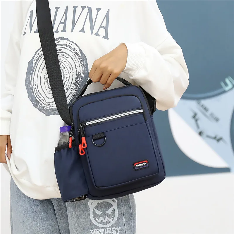 2023 New Men's Crossbody Bag shoulder bag Men's travel handbag casual large shoulder bag high-capacity fashion canvas bag