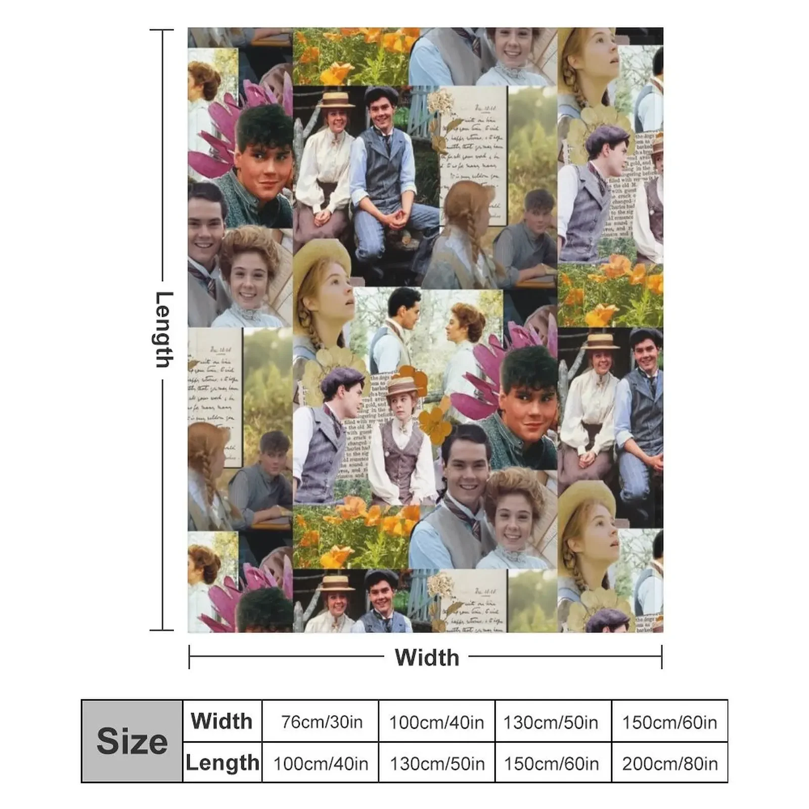 Пушистое одеяло Anne of Green Gables