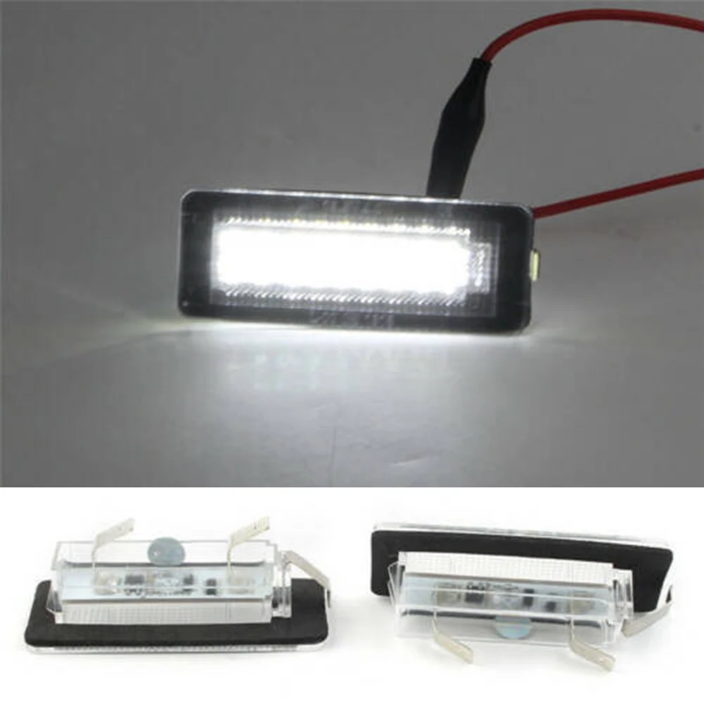 

High Intensity High Brightness Lights License Plate 6500k Convertible For Smart Fortwo Coupe Cabrio LED License Plate (Type 451)
