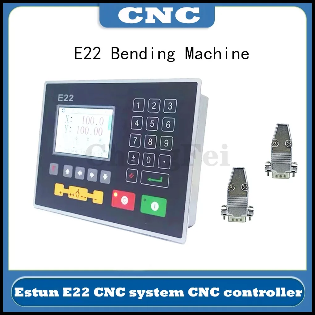 NEW CNC Estun E22 system CNC controller shearing machine bending machine digital display system set servo motor control