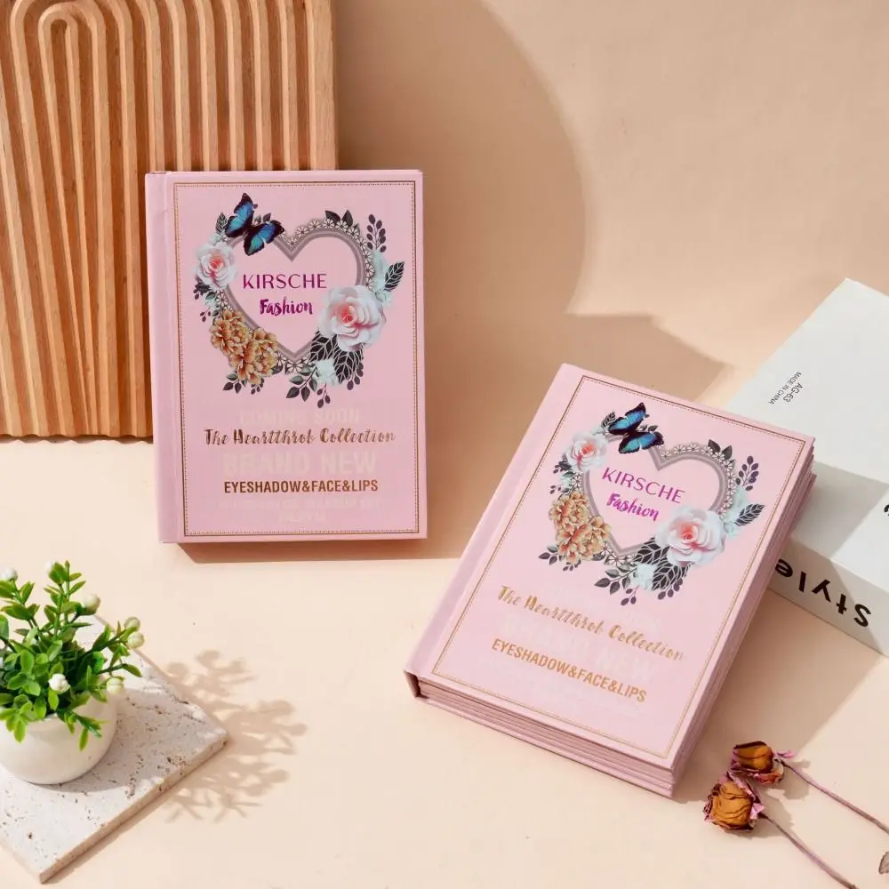 5-слойная Складная палитра теней для век портативная стойкая Мерцающая матовая