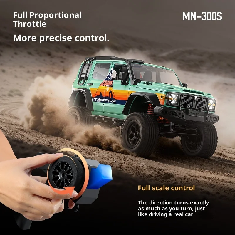 Фото New Product Pre-Sale Mangniu 1/12 Tank 300 Four-Wheel Drive Full Proportional Throttle Climbing Car Off-Road Vehicle Rc Remote C №3